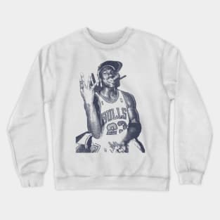 Michael Jordan Cigar Crewneck Sweatshirt